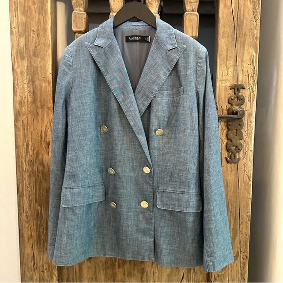 Ralph Lauren Denim Blazer NWOT